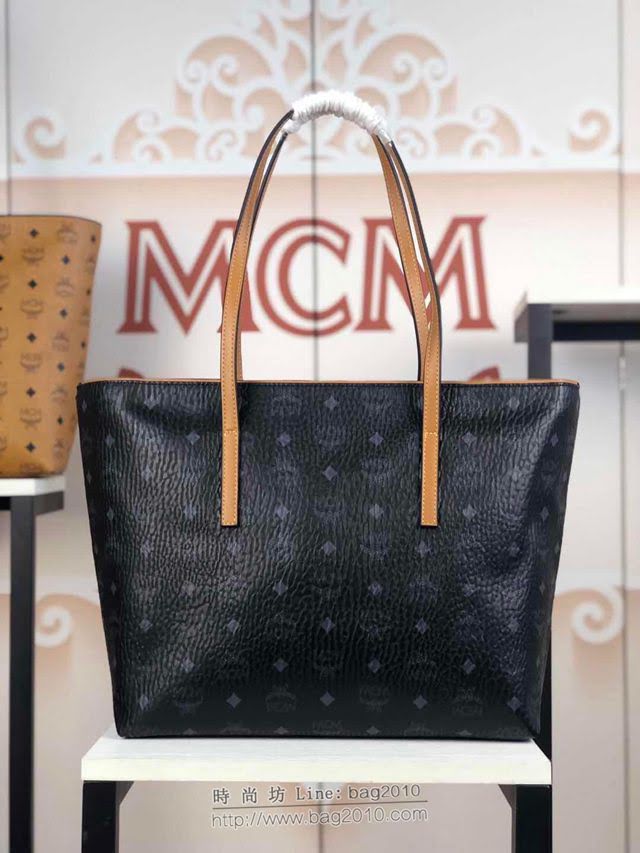 MCM女包 原單 6019 Anya購物袋 Visetos印花塗層帆布 MCM手拎包 MCM單肩女包  mdmc1457
